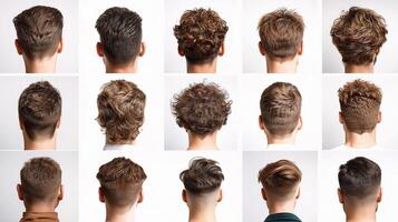 The different types of hair styles for men photo