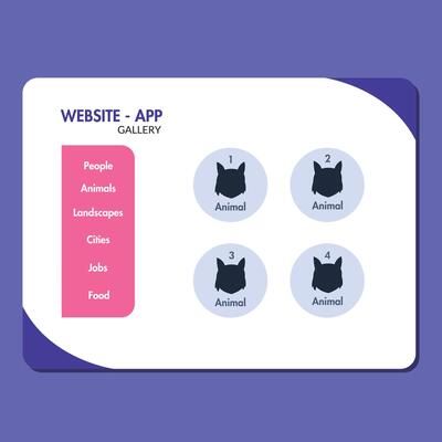 Website gallery preview.