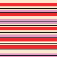 striped retro seamless pattern vector