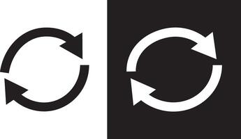 circle arrow icons set. Circular arrow editable stroke outline icon. circular arrow icon. Modern flat simple arrows isolated illustration. vector