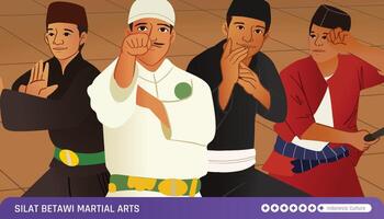 Slide show the japanese martial arts vector