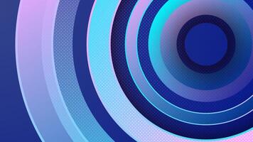 Abstract Blue Color Background with Dotted Pattern and Circle Shapes for Background, Poster vector