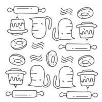 Food and Drink Illustrations for Menus, Packaging, and Creative Designs vector