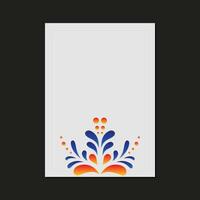 Modern cover design with a dynamic and colorful abstract composition. vector