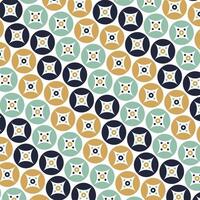 colorful abstract geometry line pattern template vector