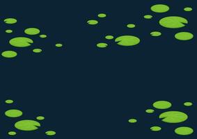 Lily pad pattern. wallpaper. free space for text. Lily pad . vector