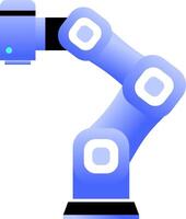 Cobots Collaborative Robots industrial automation robotic arm Smart Manufacturing and Industry Icon Illustration vector