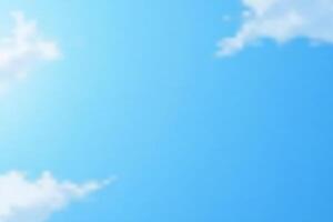 Blue Sky Background. The vast expanse of a clear blue sky is gently punctuated by soft, fluffy clouds, creating a sense of peace and freedom. A visual representation of serenity and boundlessness. vector