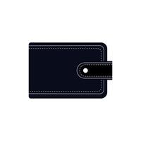 Wallet icon on white background. vector