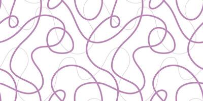 Abstract seamless line pattern. Modern design template. vector