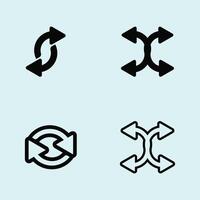 Arrow Icon Logo with Geometric Shape for Business, Speed, and Innovation Branding vector