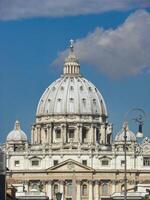 St. Peter's Basilica in the Vatican is a Catholic basilica located in St. Peter's Square in the Vatican City State it is a masterpiece and is one of the symbols of the city of Rome photo