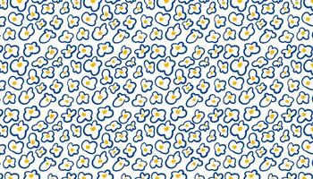 Popcorn doodle seamless pattern. Hand-drawn design with popcorn on transparent background. Great for snack packaging, wrapping paper, textiles vector