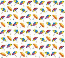 Umbrella pattern Umbrella patterns vector