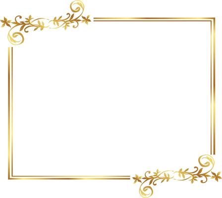 Bronzing border warm color