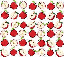 apple Apple Pattern Fruit Pattern vector