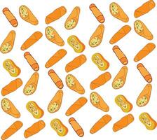 egg roll pattern free illustrations vector