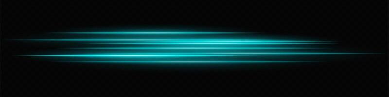 Light rays on black background vector