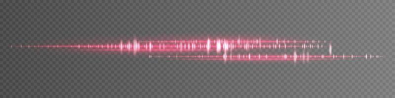 Sound waves on a gray background with pink lights vector