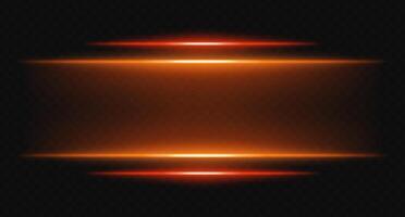 Abstract glowing light effect background with dark background vector