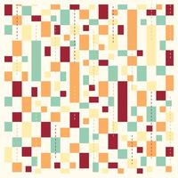 Geometric Rectangle Tape on Abstract Composition vector