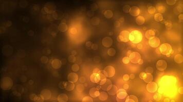 Blurred background with out of focus golden circles, perfect for website banners, social media graphics, and design elements. video