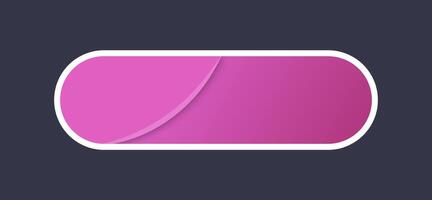 Lower third interface in gradient colors. Overlay element. Design element vector