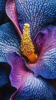 Stunning Ultra-Detailed Images of Colorful Tropical Blooms with Dew Drops photo