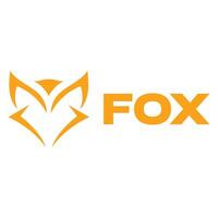 isolated abstract fox head flat minimalist logo design vector