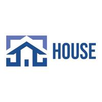 house property isolated on white background vector