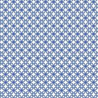 Decorative blue flower pattern Background Background vector