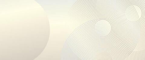 Abstract luxury gradient background with circle elements vector