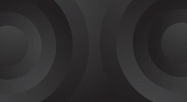 Black gradient background circle pattern vector