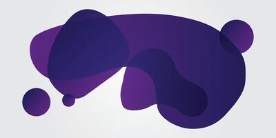 Abstract background fluid design in purple color. Can be used for wall decoration vector