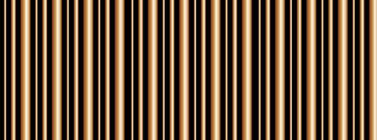 Black and gold striped background vector