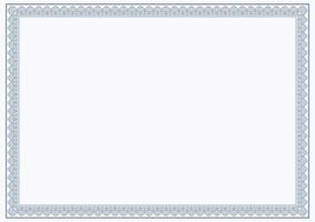 Abstract Border Frame for Certificate vector