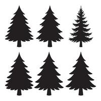 Winter Tree Illustrations for Print Use vector