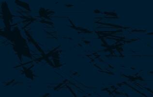 Abstract Dark Blue Texture with Splatter Shapes and Grunge Overlay vector