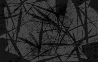 Abstract Composition of Shattered Lines and Geometric Shapes vector