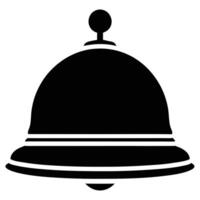 A bell icon on a white background vector