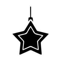 Five Pointed Star Shaped Ornament vector