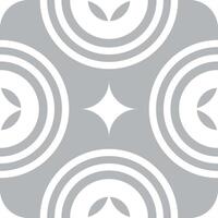 star and white circle pattern on grey background vector