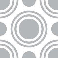 grey circles pattern vector