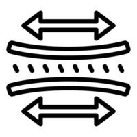 Stylized Abstract Data Icon vector