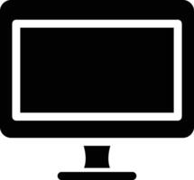 Desktop Solid icon vector