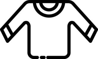 Long sleeve long icon outline vector