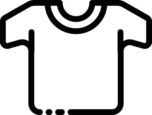 T shirt icon outline