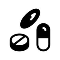Assortment of Medical Pills and Capsules in Various Shapes and Sizes vector