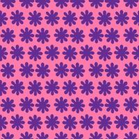 A seamless floral pattern featuring hand-drawn flowers and leaves in a delicate, modern style. Perfect for textile printing, wallpaper, and digital backgrounds vector