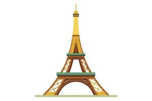 A illustration of the Eiffel Tower vector